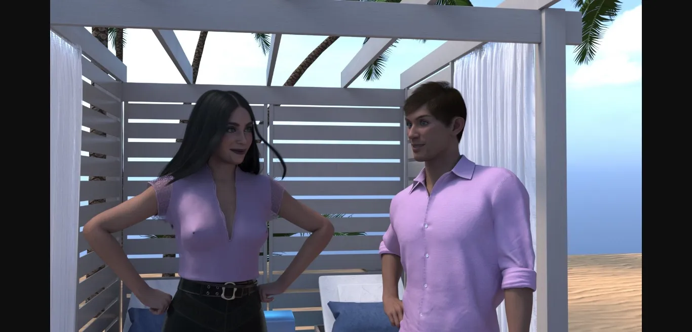 VN Ren'Py Holiday for Four [Part 1] [The Amorous Antechinus] | Free Adult Games