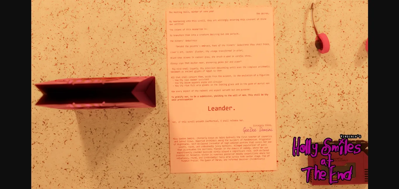 VN Ren'Py Holly Smiles at the End [4 10] [DiscipleofVirginia] | Free Adult Games