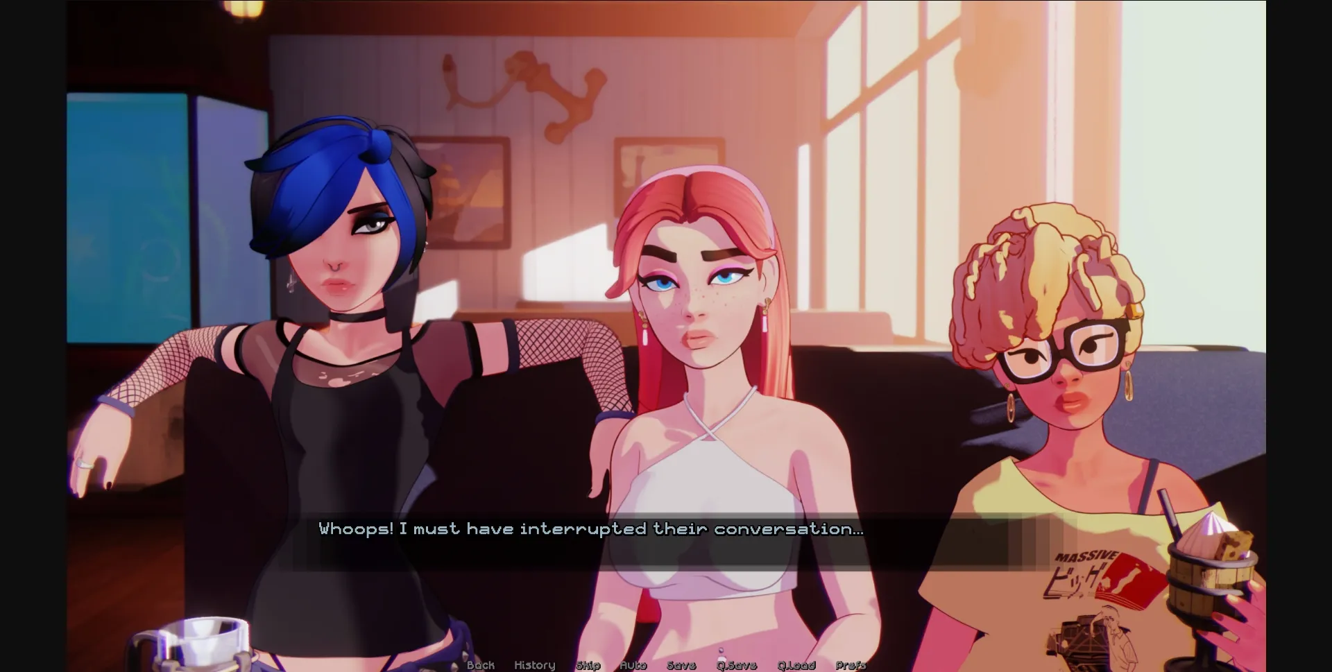 VN Ren'Py Hooked! [v0.4.5] [BlenderKnight] | Free Adult Games