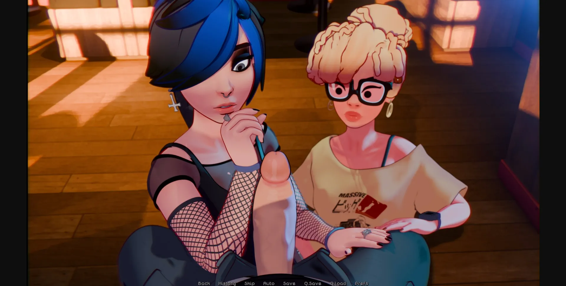 VN Ren'Py Hooked! [v0.4.5] [BlenderKnight] | Free Adult Games