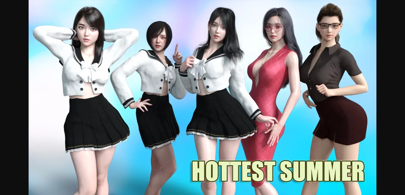 VN Ren'Py Hottest Summer [v0.85] [DarkStream Studio] | Free Adult Games