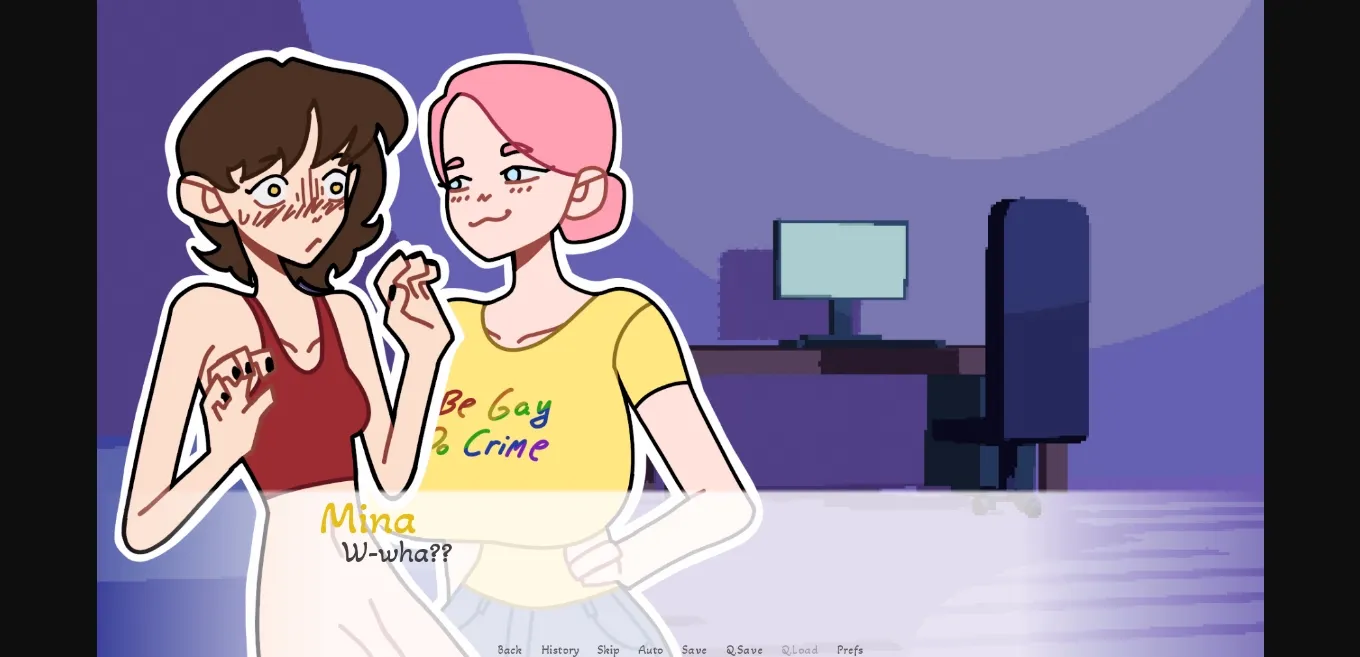 VN Ren'Py I'm Not Creative [v0.1] [ZoidNSFW] | Free Adult Games