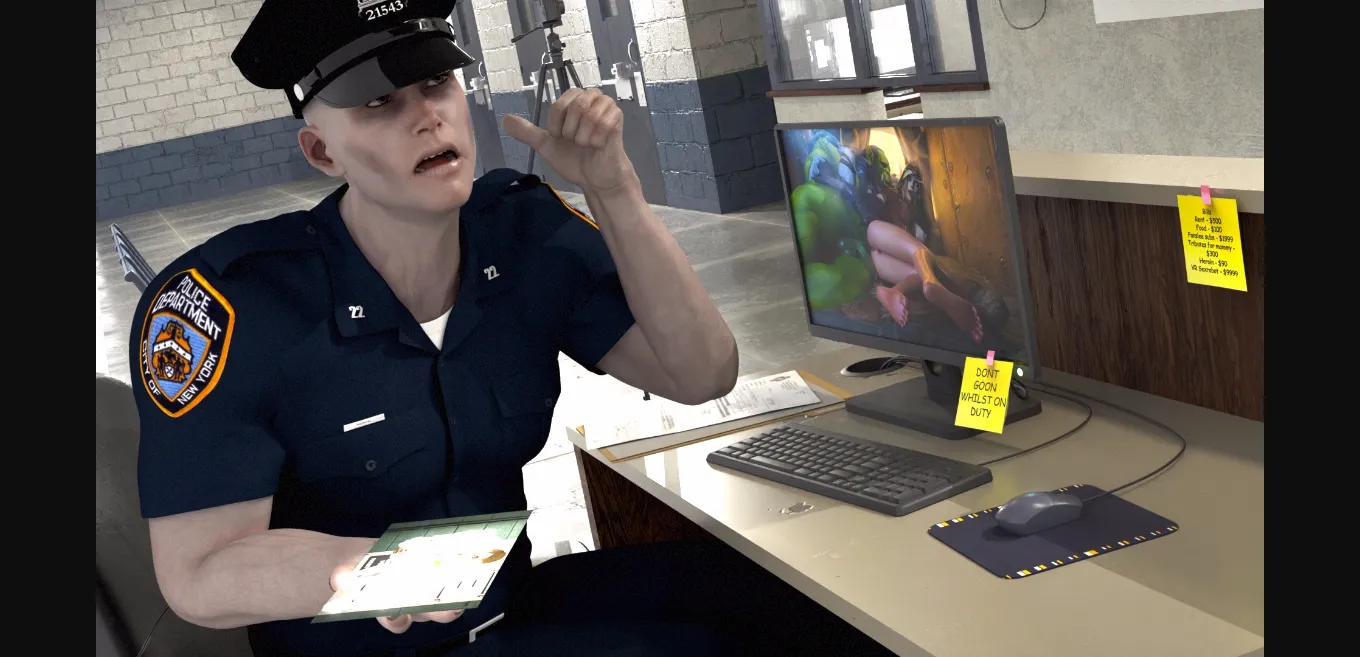 VN Ren'Py Interrogation [v0.1C] [Degen Zone] | Free Adult Games