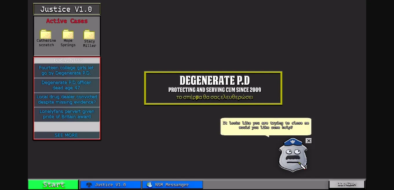 VN Ren'Py Interrogation [v0.1C] [Degen Zone] | Free Adult Games