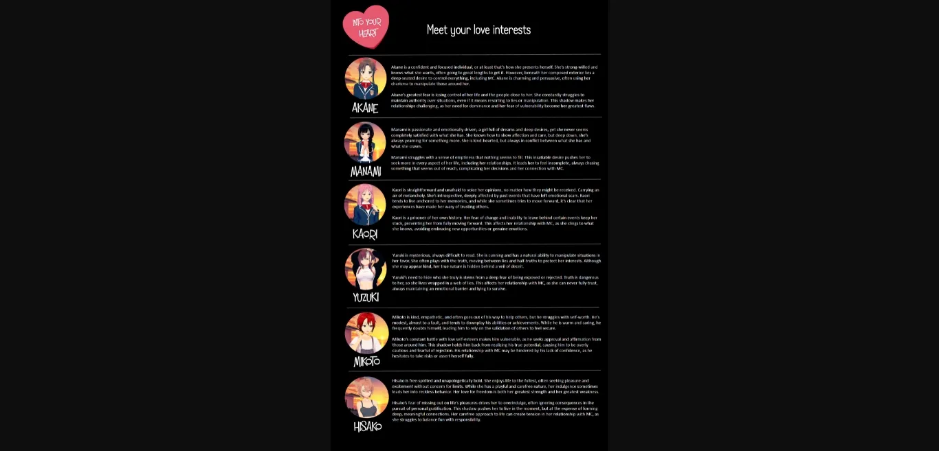 VN Ren'Py Into Your Heart [Ch.3 v0.4] [Mereszhka] | Free Adult Games