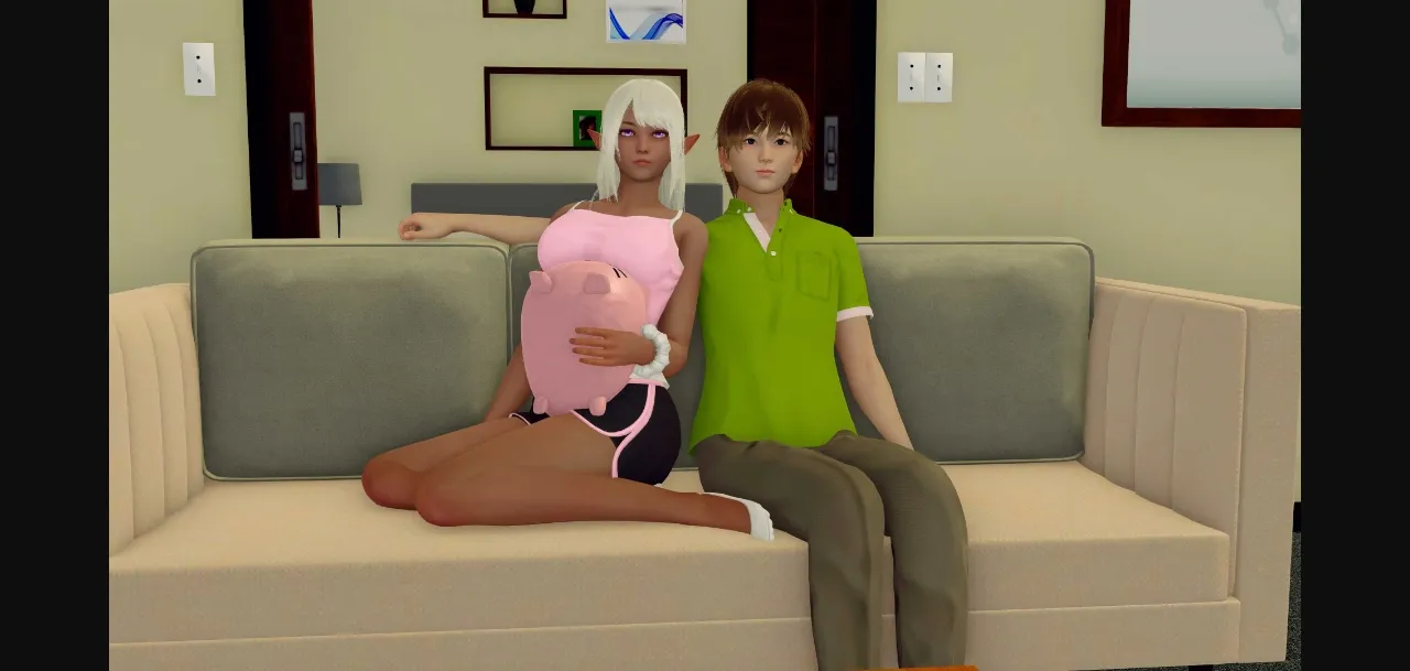 VN Ren'Py It's a Bit Sudden, but Now I Have a Brown Elven Girlfriend [v0.01] [S3 Digital] | Free Adult Games