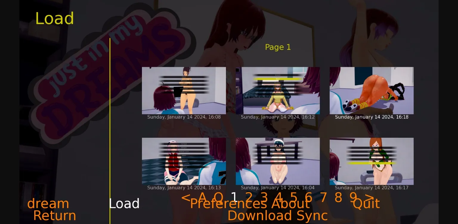 VN Ren'Py Just in My Dreams [v0.2] [justgrass] | Free Adult Games